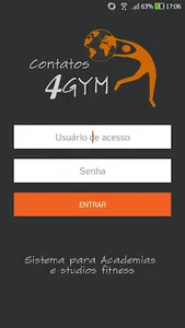 4GYM Contatos screenshot 0