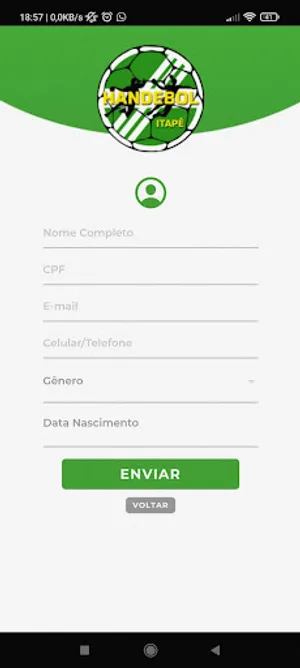Handebol Itape screenshot 2