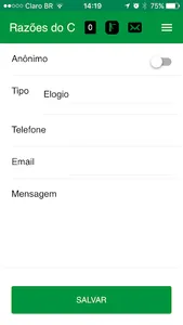 Razões do Corpo Academia screenshot 3