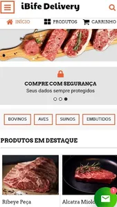 iBife Delivery de Carne para o screenshot 1