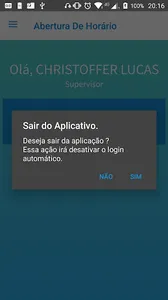 Abertura de horário screenshot 4