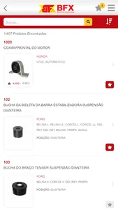 BFX Borrachas Automotivas screenshot 2
