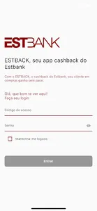 ESTBACK, o cashback do Estbank screenshot 1