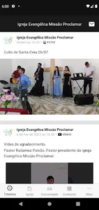 Igreja Evangélica Missão Procl screenshot 2