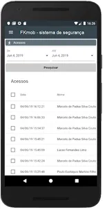 FKmob - o app do sistema FK screenshot 4