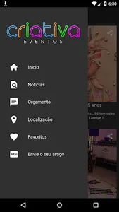 Criativa Eventos screenshot 2