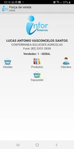 Infor Sistemas - Força de vend screenshot 1