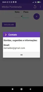 Média Ponderada screenshot 10
