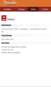 Fornalha Pizzaria Fazenda Rio  screenshot 1