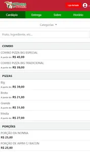 Pizzaria da Nonna Afonso Pena screenshot 0