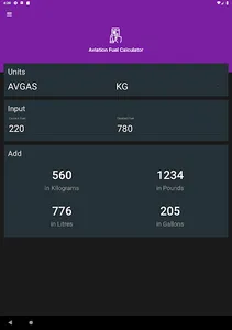 Knapp Aviation Fuel Calculator screenshot 20