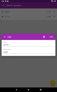 Knapp Aviation Fuel Calculator screenshot 8
