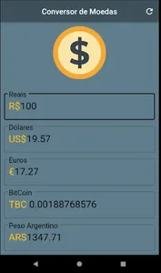Conversor de Moedas Gratis screenshot 1