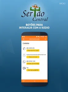 Rádio Sertão Central AM screenshot 3
