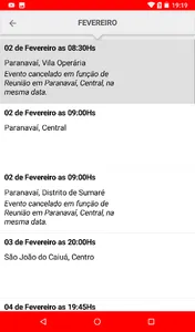 AGENDA DE ENSAIO 2020 - PARANA screenshot 7