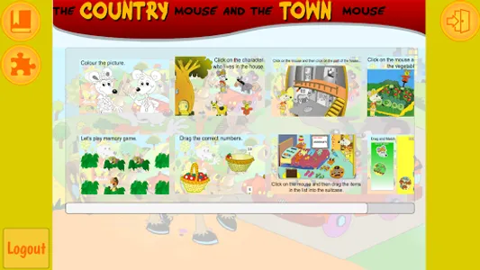 Kinderbooks -The Country Mouse screenshot 2