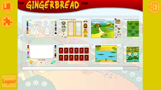 Gingerbread Story and Games screenshot 2
