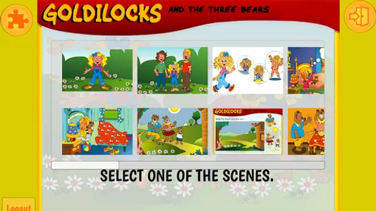 Kinderbooks-Goldilocks and Thr screenshot 1
