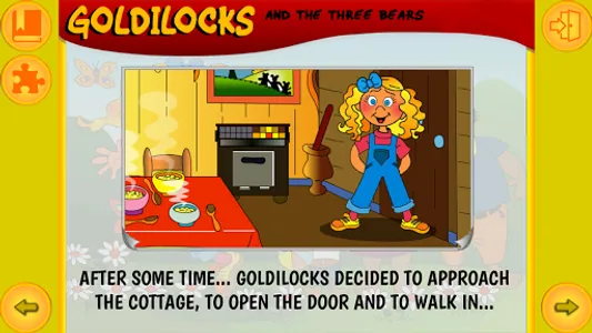 Kinderbooks-Goldilocks and Thr screenshot 2
