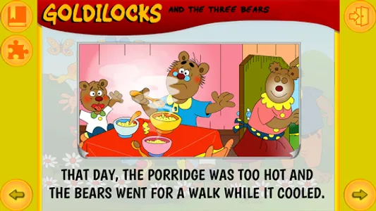 Kinderbooks-Goldilocks and Thr screenshot 4