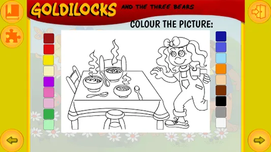 Kinderbooks-Goldilocks and Thr screenshot 5