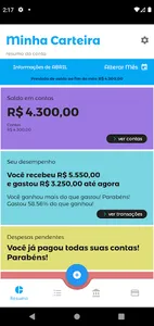 Minha Carteira - Seu orçamento screenshot 0