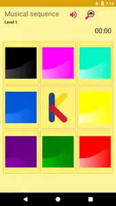 Memo memory game screenshot 2