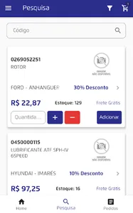 B2B CAOA Peças On-line screenshot 0