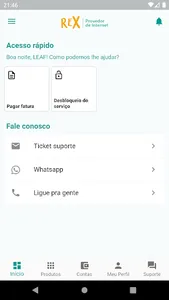 Rex Internet screenshot 1