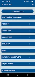 Lista de compras - Lista Tudo screenshot 1