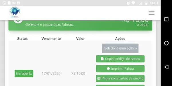 Minha Live Brasil Fibra screenshot 10