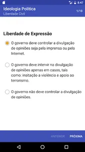 Ideologia Política screenshot 1