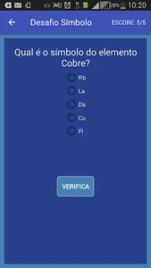 Bom de Química screenshot 6