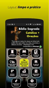 Bíblia Sagrada Católica Oração screenshot 1