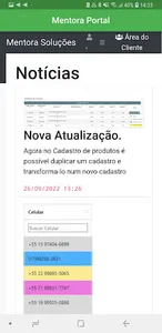 Portal - Mentora Soluções screenshot 1