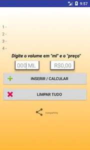 Beverage Calculator screenshot 0
