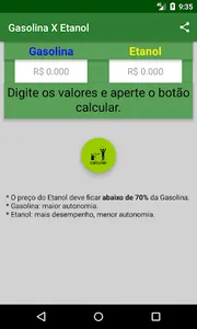 Gasolina ou Etanol screenshot 0