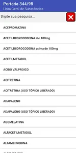 PORT. 344/98 e Atualizações screenshot 4