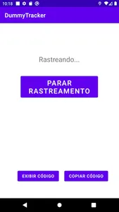 App Rastreador Lite (TESTE) screenshot 1