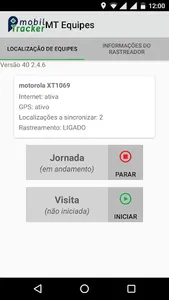MT Equipes Mobiltracker screenshot 2
