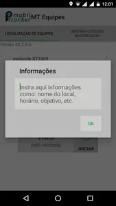 MT Equipes Mobiltracker screenshot 3