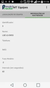 MT Equipes Mobiltracker screenshot 5