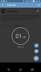 Pray More: network for prayer screenshot 2