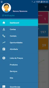 Nyxos CRM app screenshot 1