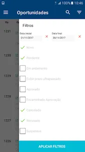 Nyxos CRM app screenshot 3