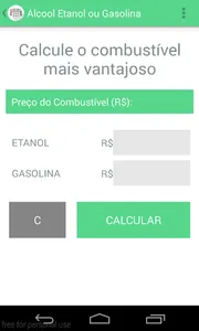 Álcool Etanol ou Gasolina screenshot 1