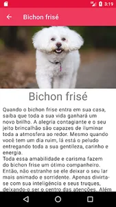 Raças de cachorro screenshot 1