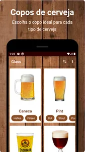 Copos de cerveja | Estilos de  screenshot 0