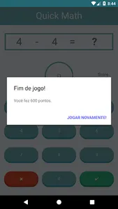 Quick Math - Resolva problemas screenshot 2