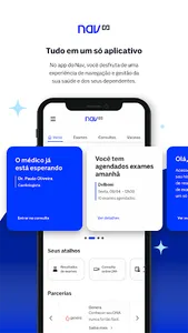 NAV: Exames e Consultas Online screenshot 0